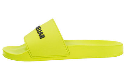 Balenciaga Pool Slide Lime
