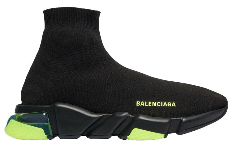 Balenciaga Speed Clear Sole Yellow Fluo