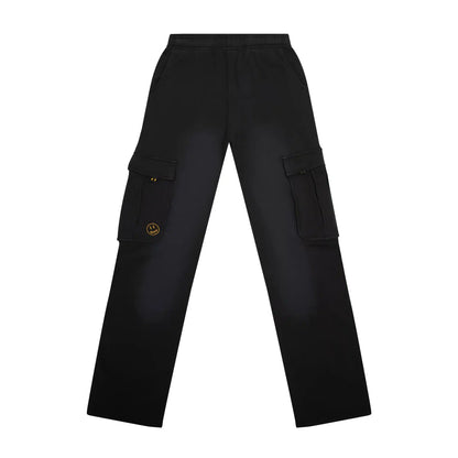 House of Drew Oversized Cargo Sweatpant Faded Black