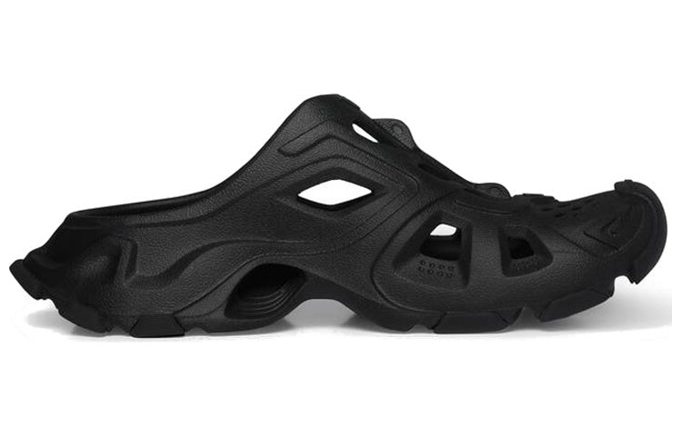 Balenciaga HD Mule Black Rubber