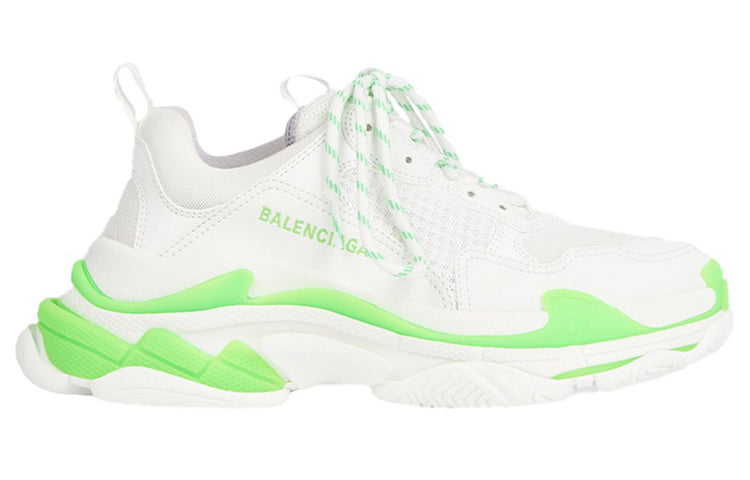 Balenciaga Triple S Fluo Green White (Women's)