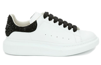 Alexander McQueen Oversized White Black Crystals
