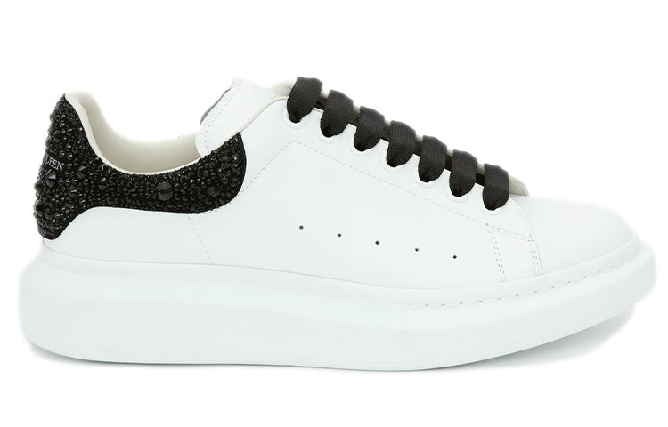 Alexander McQueen Oversized White Black Crystals