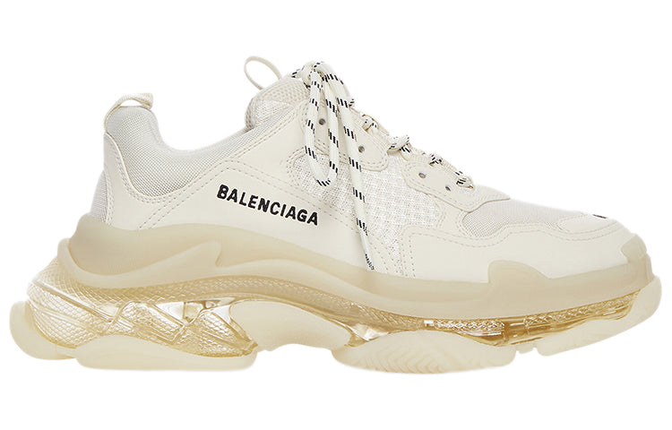 Balenciaga Triple S Clear Sole Beige