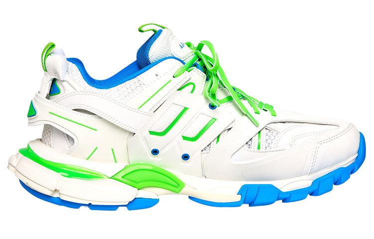 Balenciaga Track White Blue Green