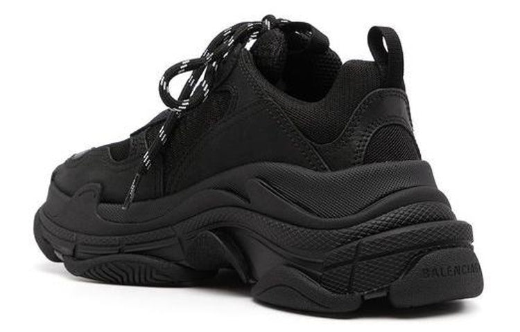 Balenciaga Triple S Black White Lace (Women's)
