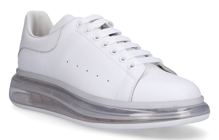 Alexander McQueen Oversized White Clear Sole