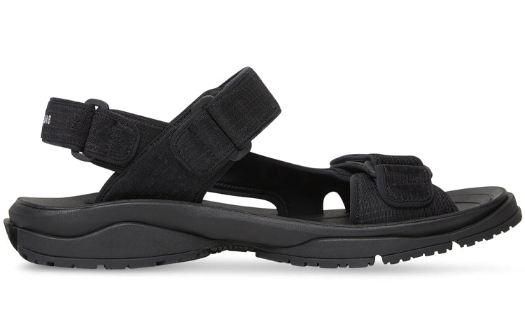 Balenciaga Tourist Sandal Black