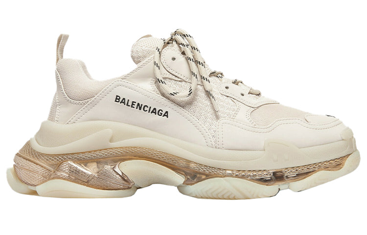 Balenciaga Triple S Clear Sole Beige (Women's)
