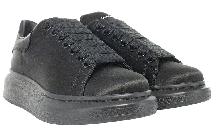 Alexander McQueen Oversized Satin Triple Black