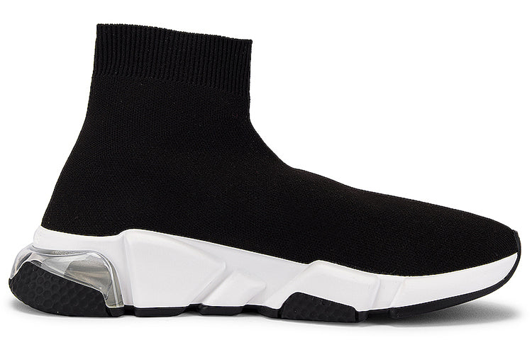 Balenciaga Speed Clear Sole Black White (Women's)