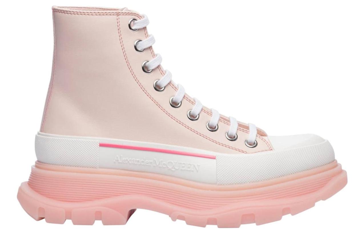 Alexander McQueen Tread Slick Boot Pale Peach (Women's)