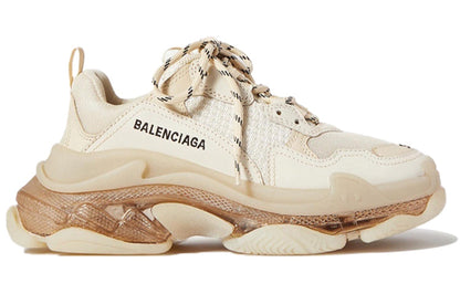 Balenciaga Triple S Clear Sole Off White