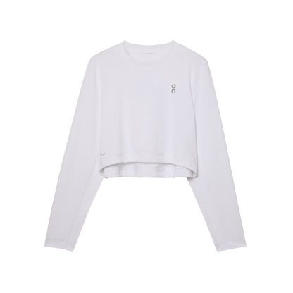 On Train Long-T Crop Graphic White (Women'S)