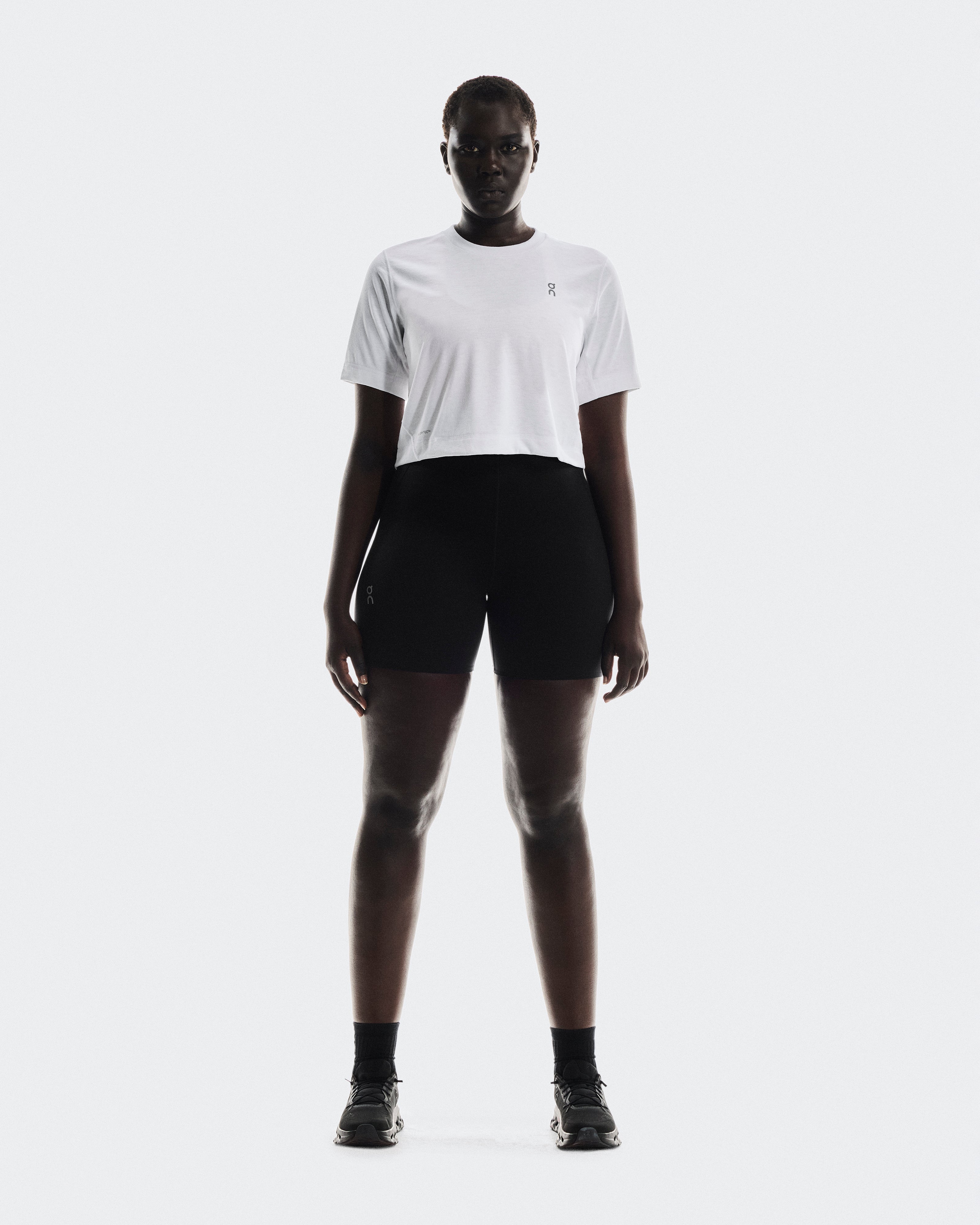 On Train-T Crop White (Women's)