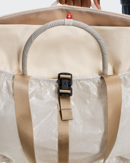 On Court Pack 40L Sesame | White