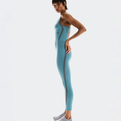 On Studio Knit Bodysuit 7/8 Niagara | Rock (Women'S)