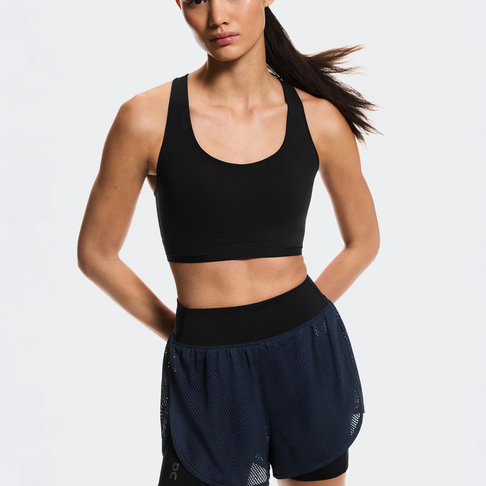 On Train Volt 2-In-1 Shorts Navy (Women'S)