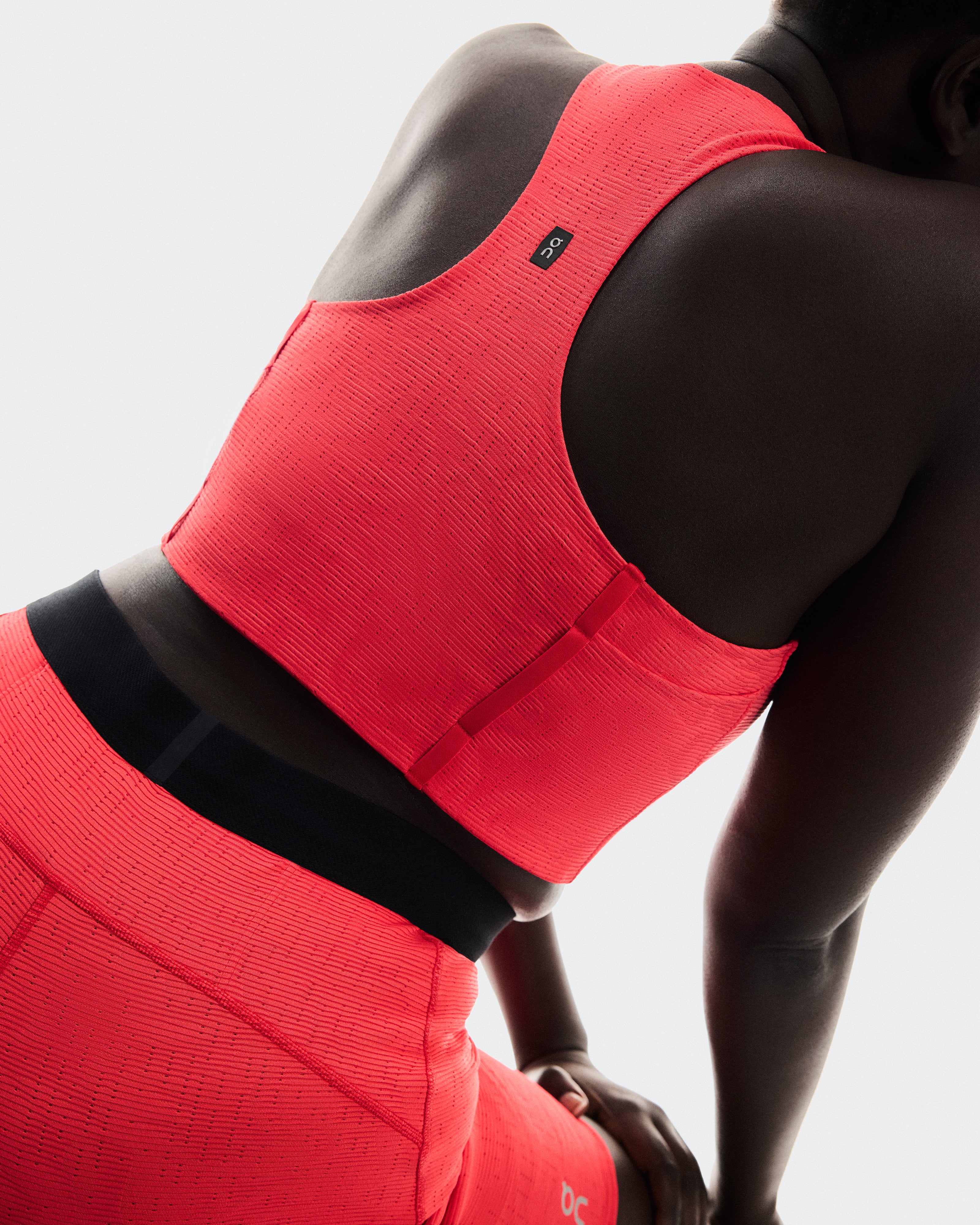 On Pace Pocket Bra Red (Women'S)