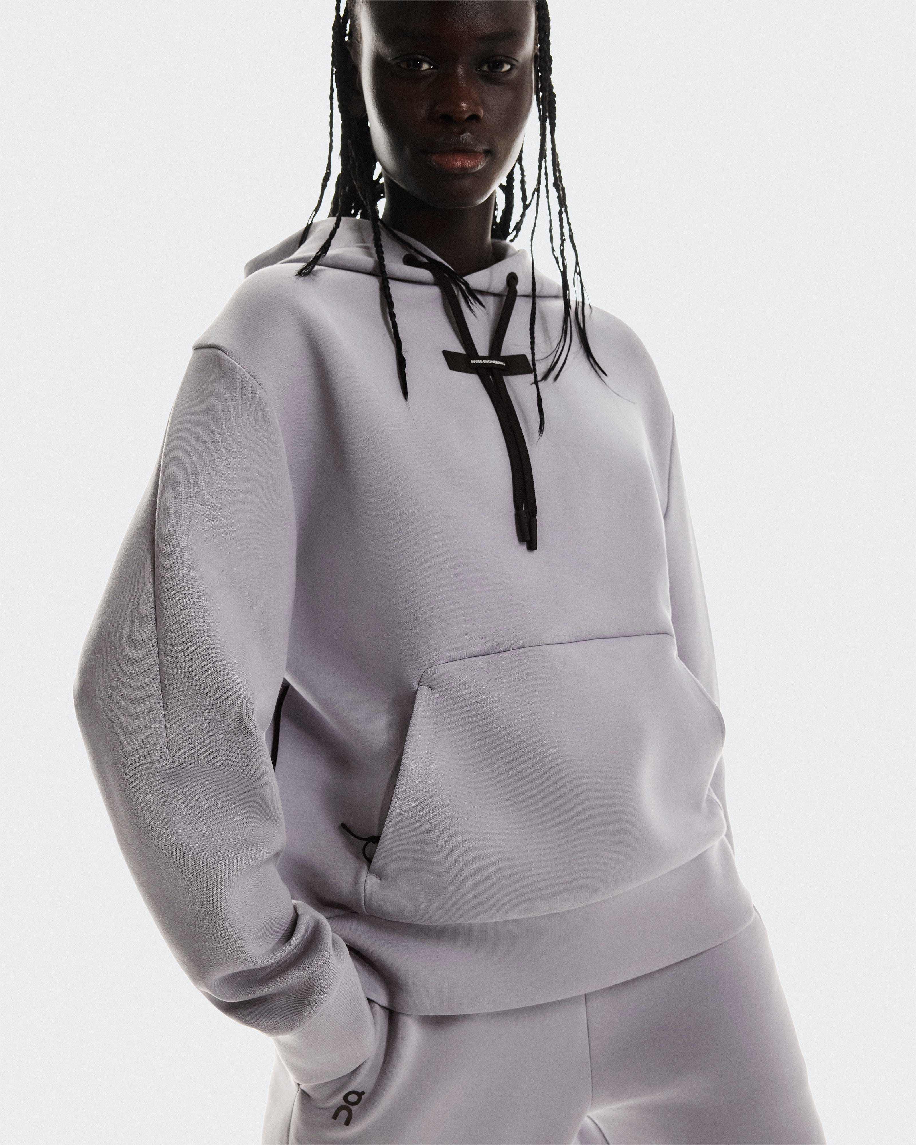 On Focus Tech Hoodie Lilac (Women'S)