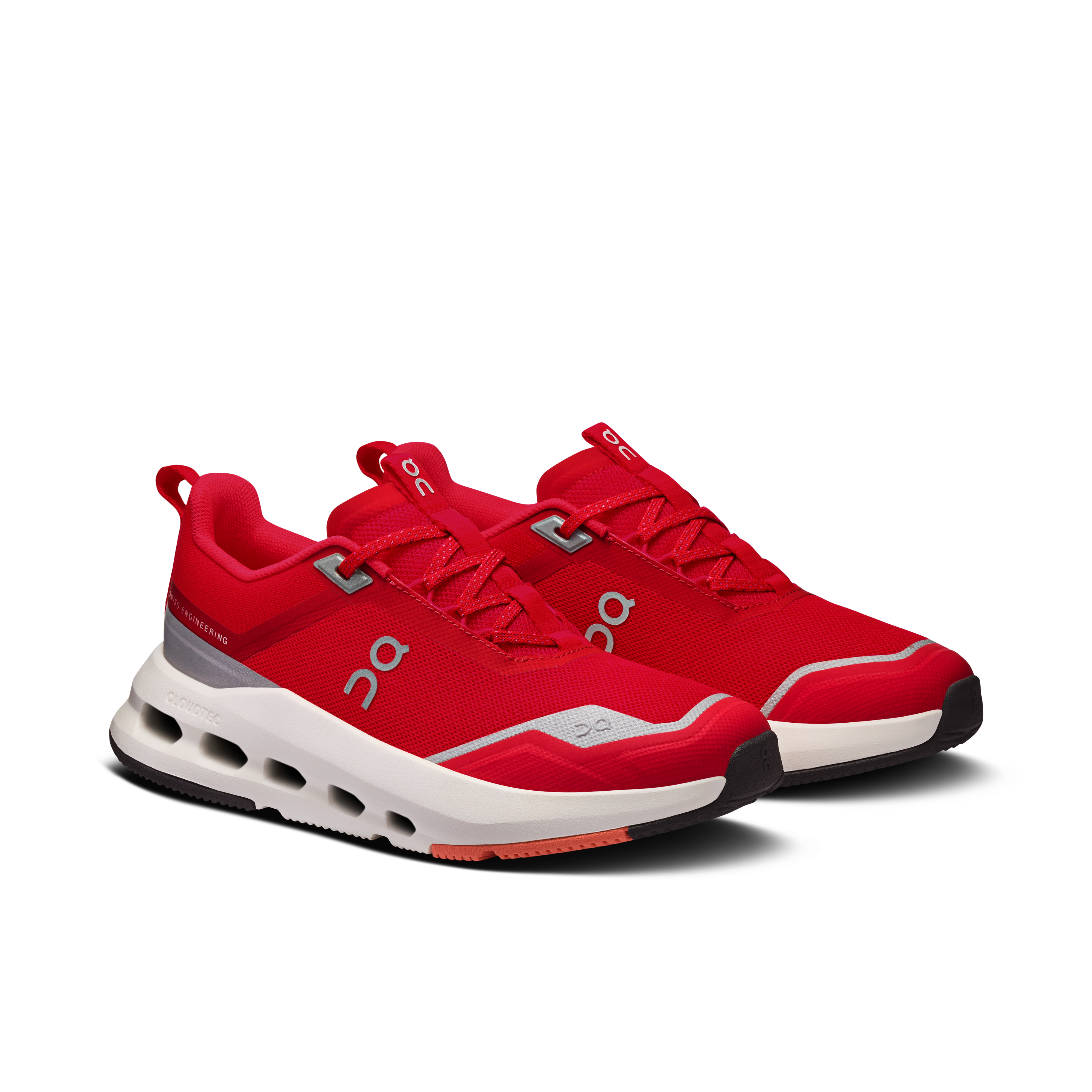 on running cloudnova youth red terra