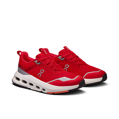 on running cloudnova youth red terra
