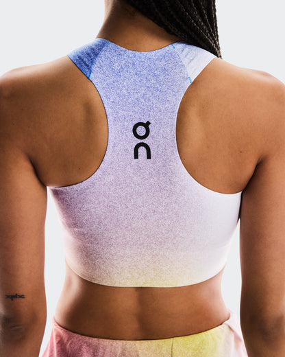 On Court Crop Top White | Indigo (Women's)