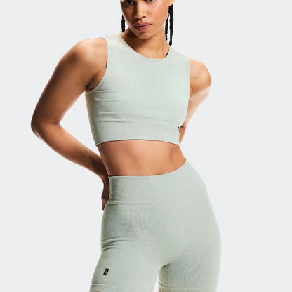On Studio Knit Shorts Mineral Heather (Women'S)