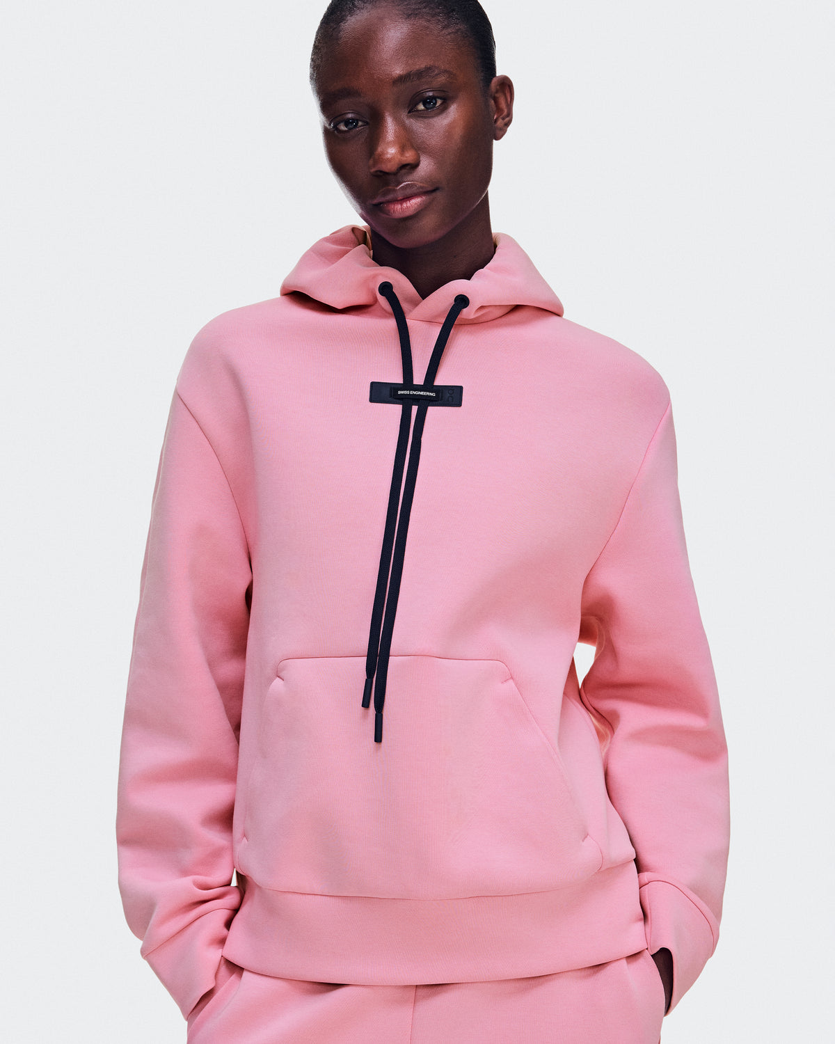 On Focus Tech Hoodie Magnolia (Women'S)