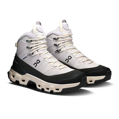 on running cloudrock trek waterproof silver cream (women's)
