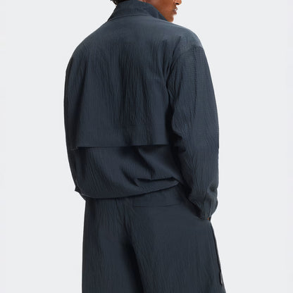 On Courtside 1/2 Zip Eaze Midnight