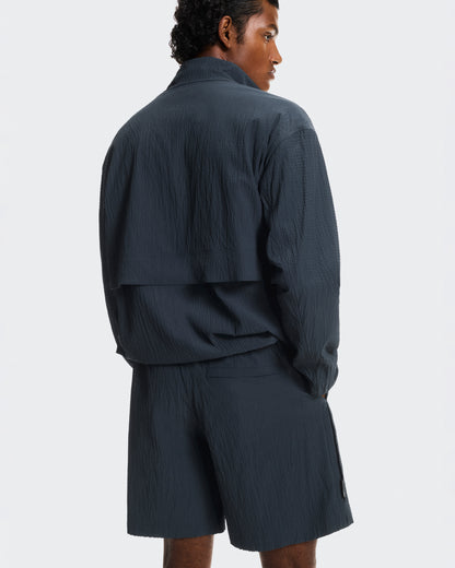 On Courtside 1/2 Zip Eaze Midnight