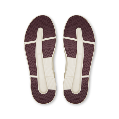 On The Roger Centre Court Ivory Maroon