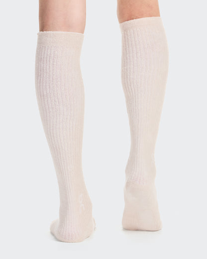 On Terry Sock Knee High Pearl