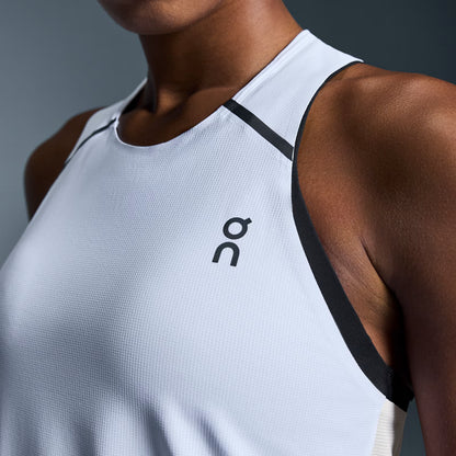 On Performance Tank White | Silver (Women'S)