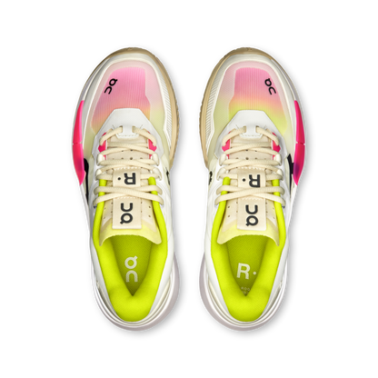 on running the roger pro 2 white lime (women's)
