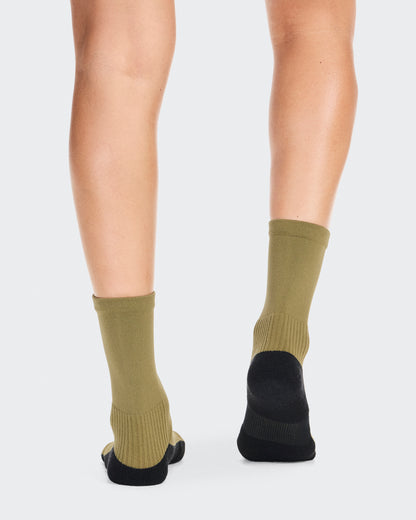 On Trail Sock High 2P Olive | Eclipse