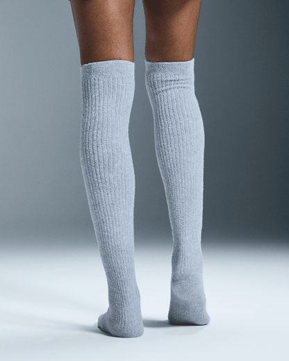 On Terry Sock Knee High Heather Gray