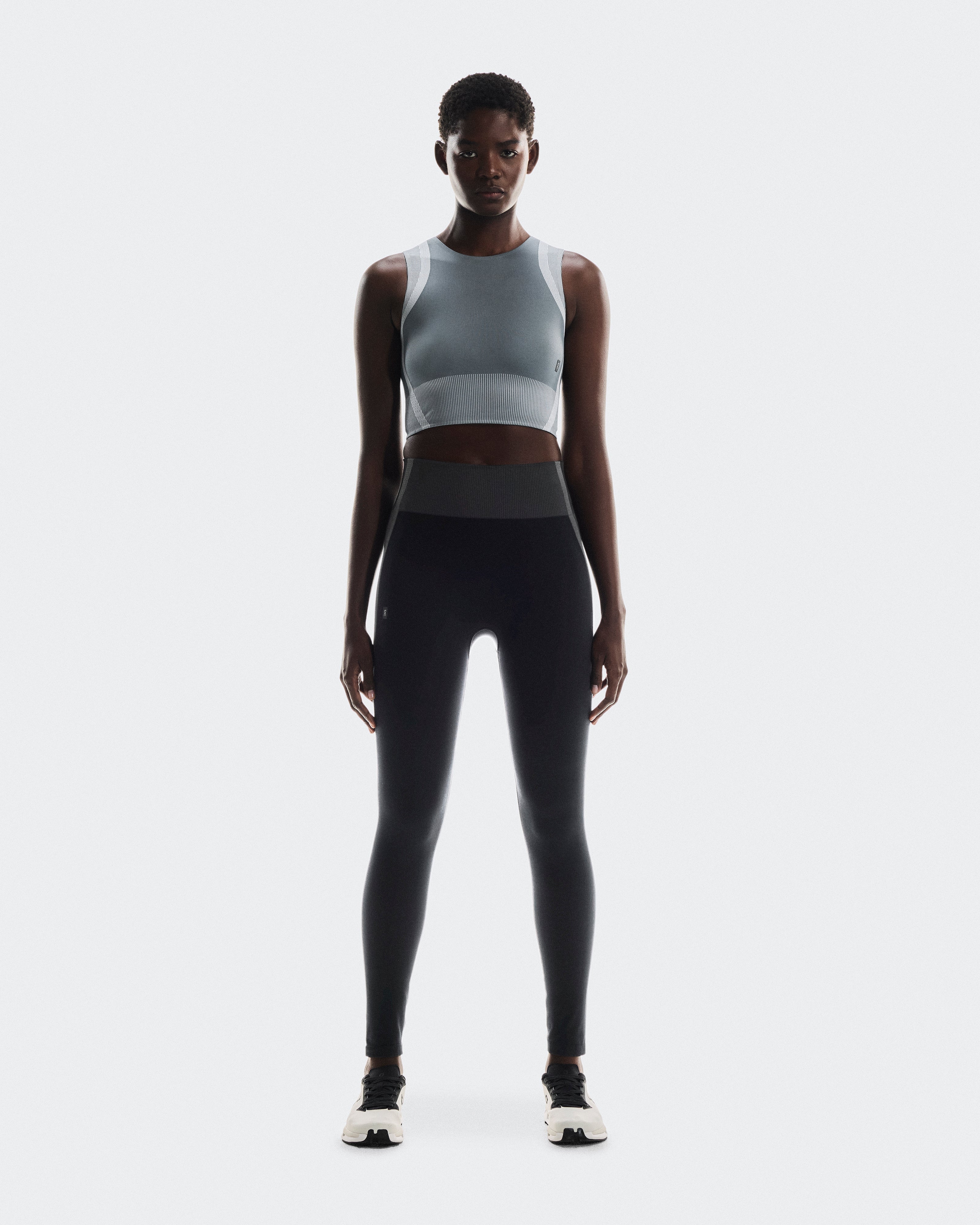 On Studio Knit Tights Black | Eclipse (Women's)
