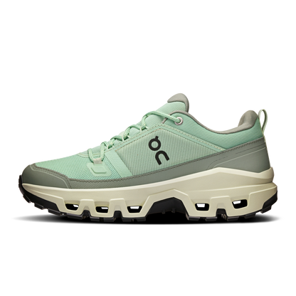 on running cloudrock low waterproof mineral aloe (women's)