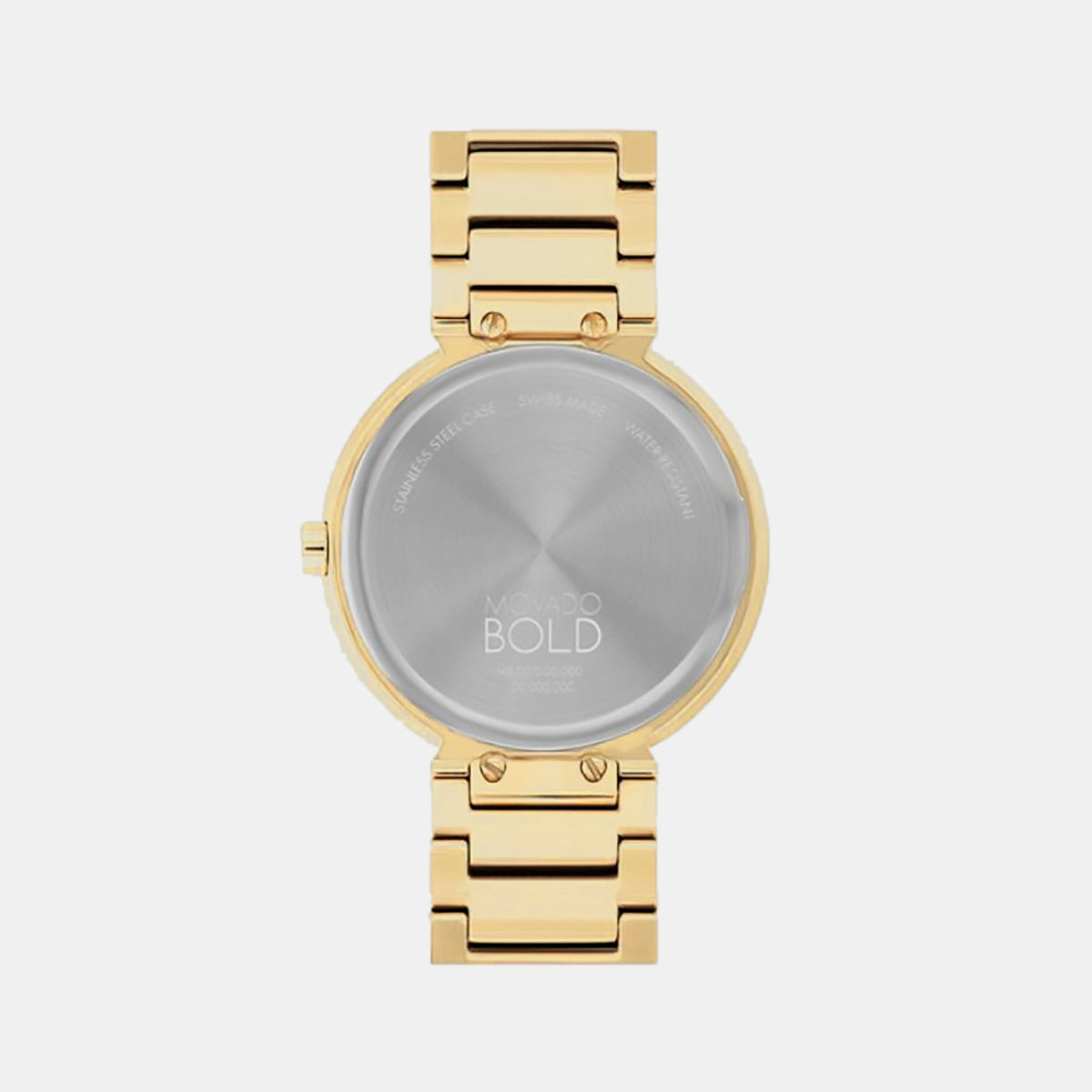 Movado Bold Horizon Women Quartz Taupe Dial Analog Stainless Steel Watch 3601088