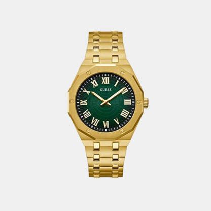 Guess Gd Asset Men Quartz Green Dial Analog Stainless Steel Gw0575G2