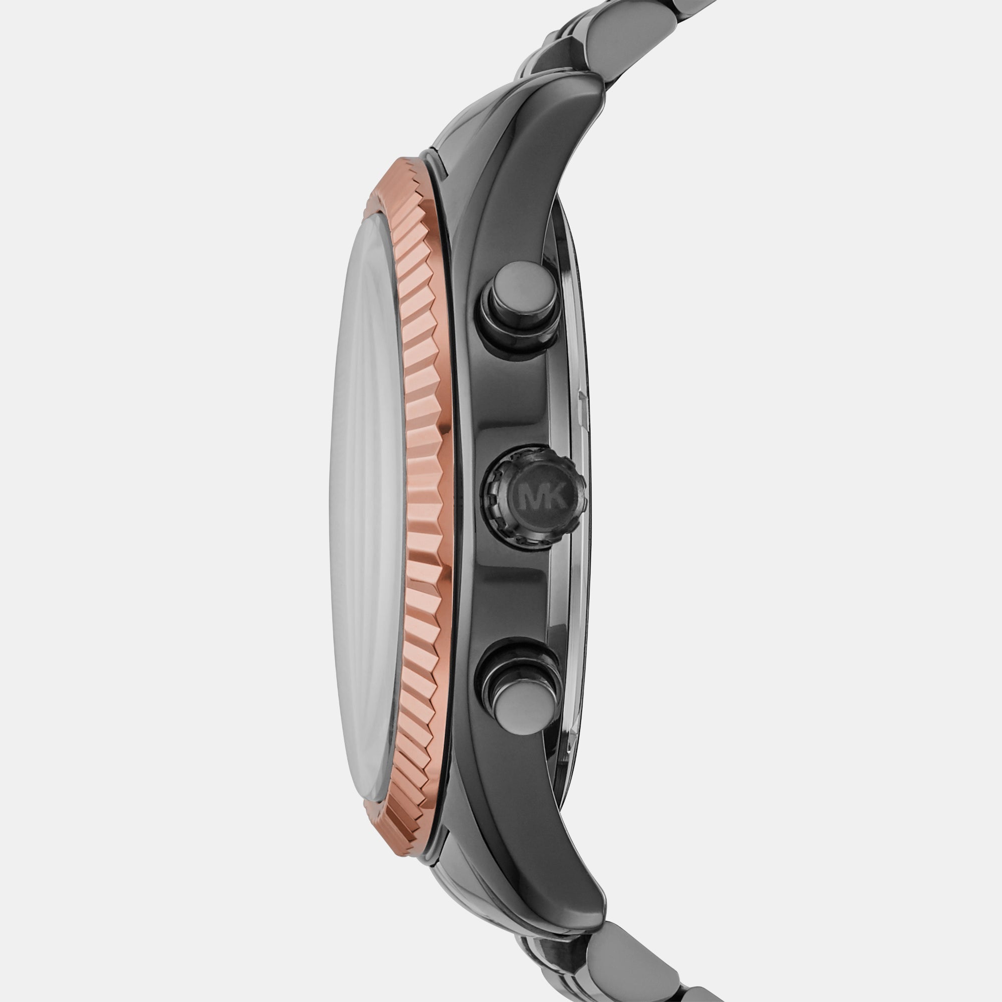 Michael Kors Lexington Men Quartz Grey Dial Chronograph Stainless Steel Watch Mk8561