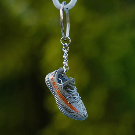 3D sneaker keychain Yeezy 350 Beluga