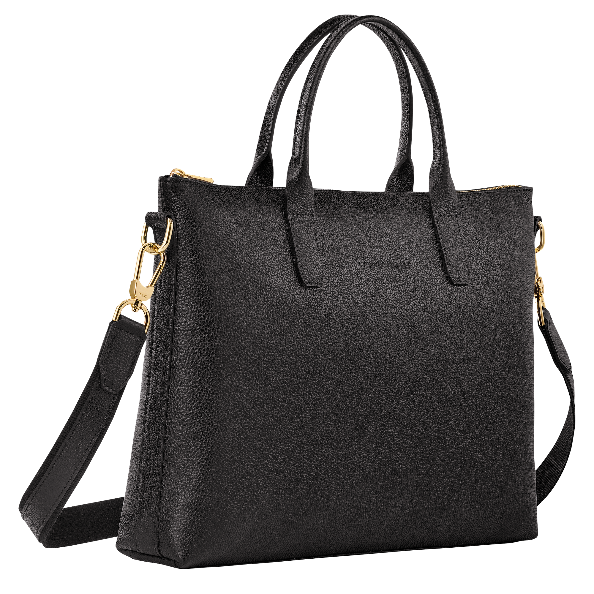 Longchamp Le Foulonné S Briefcase Black