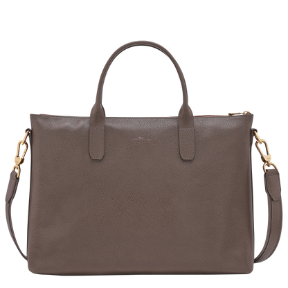 Longchamp Le Foulonné S Briefcase Taupe