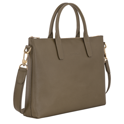 Longchamp Le Foulonné S Briefcase Caper