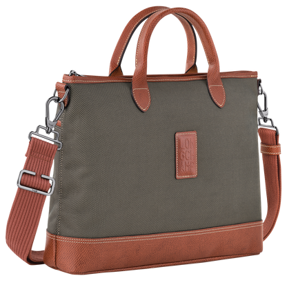 Longchamp Boxford S Briefcase Brown