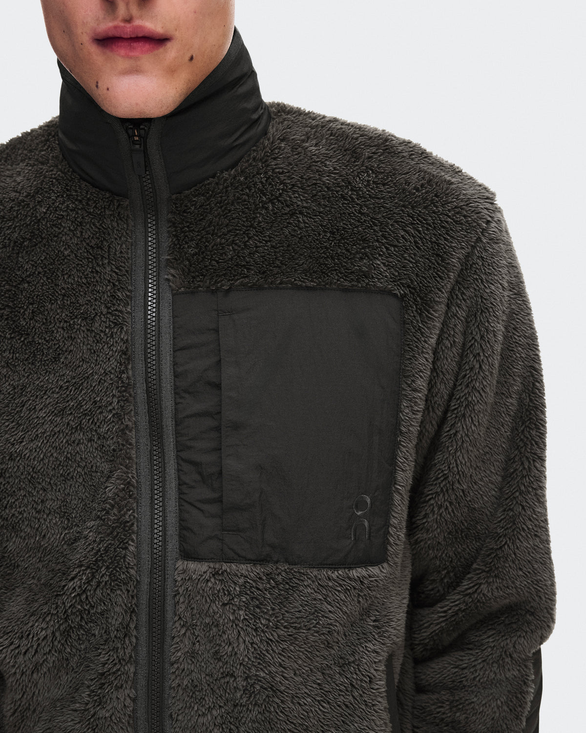 On Ascent Fleece Jacket Espresso