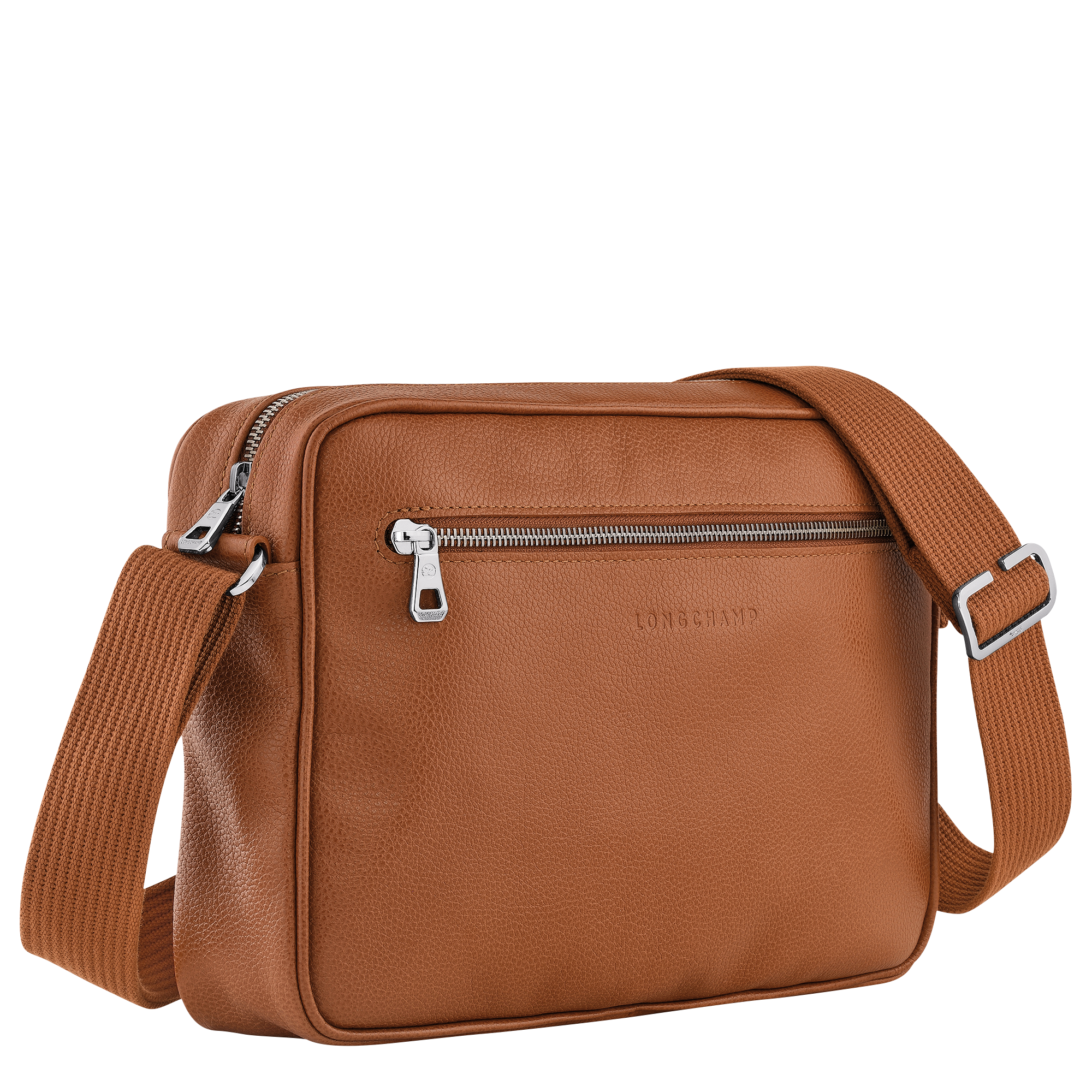 Longchamp Le Foulonné M Camera bag Caramel
